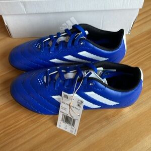 NEW IN BOX! Adidas Goletto VIII FG 3 Blue Soccer Cleats